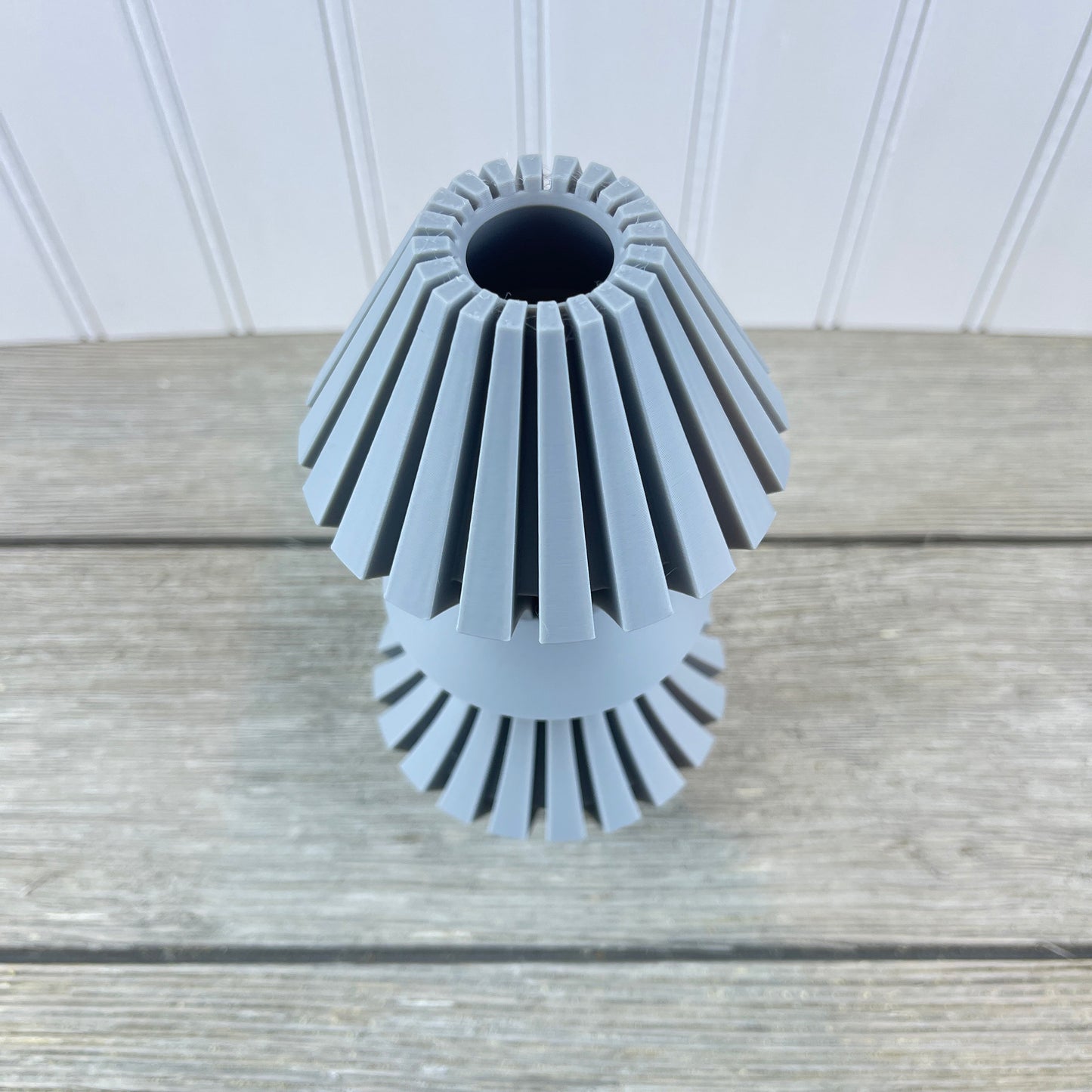 The Korin Vase, Flower Vase, Dried Flowers, Architectural, 7”
