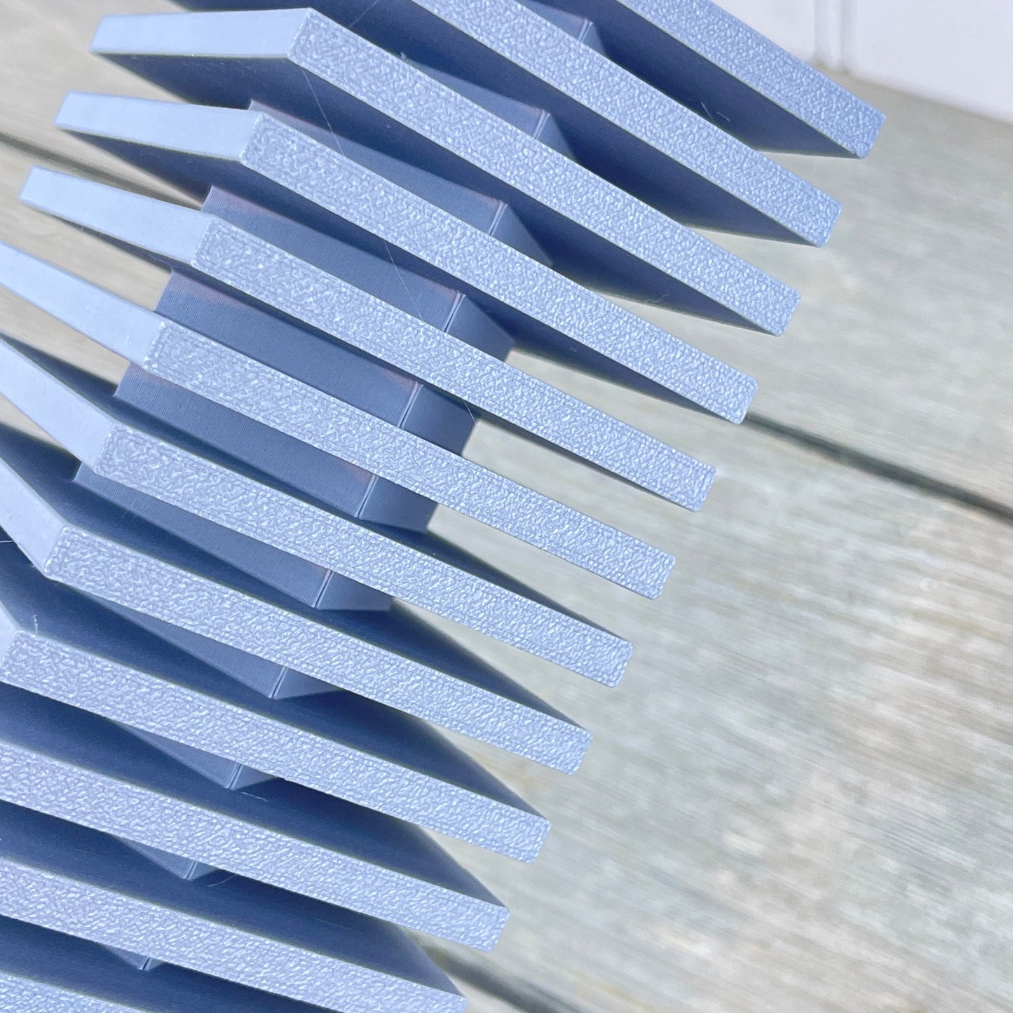 Unique Stacked Vase, The Nado Vase, Flower Vase, Wavy Design, Dried Flowers, Modern Home Decor, 8”, Eco-Friendly