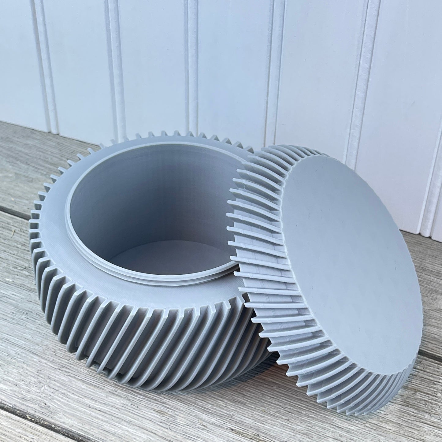 Lidded Storage Bin, The Toka Storage Container, Desk Organizer, Office Storage, Modern Storage Bin, Eco-friendly
