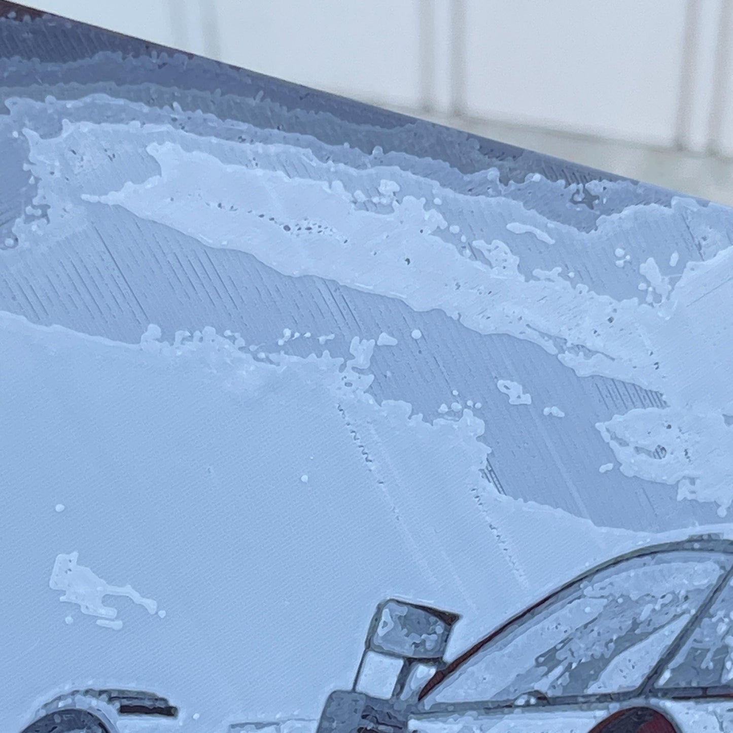 Porsche GT3 RS Wall Art,  Wall Art, Car Lover, Garage Art, Man Cave Decor, Textured Art, Hueforge Art