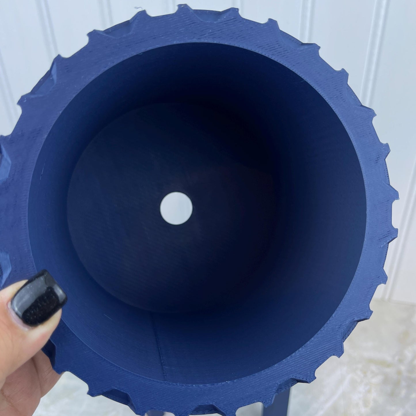 Modern Indoor Flower Pot, The Armos Planter Pot with Drainage Tray & Stand,  Planter, Modern Unique Home Decor