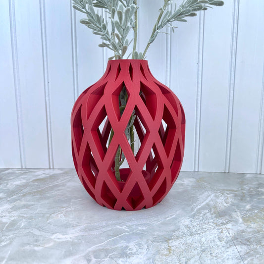 Modern  Vase, The Adani Vase, Flower Vase, Dried Flowers, Bookshelf Table Decor, Plant Lovers, Multiple Colors