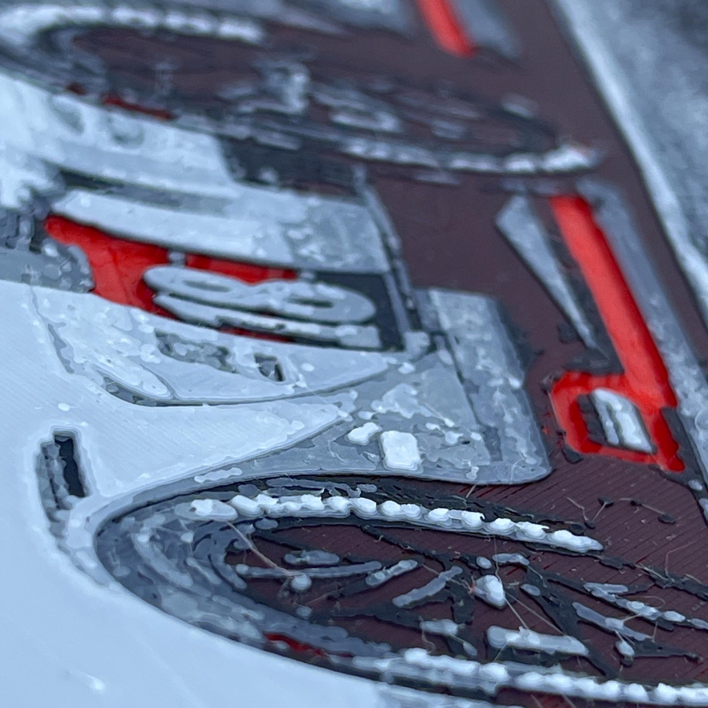Porsche GT3 RS Wall Art,  Wall Art, Car Lover, Garage Art, Man Cave Decor, Textured Art, Hueforge Art