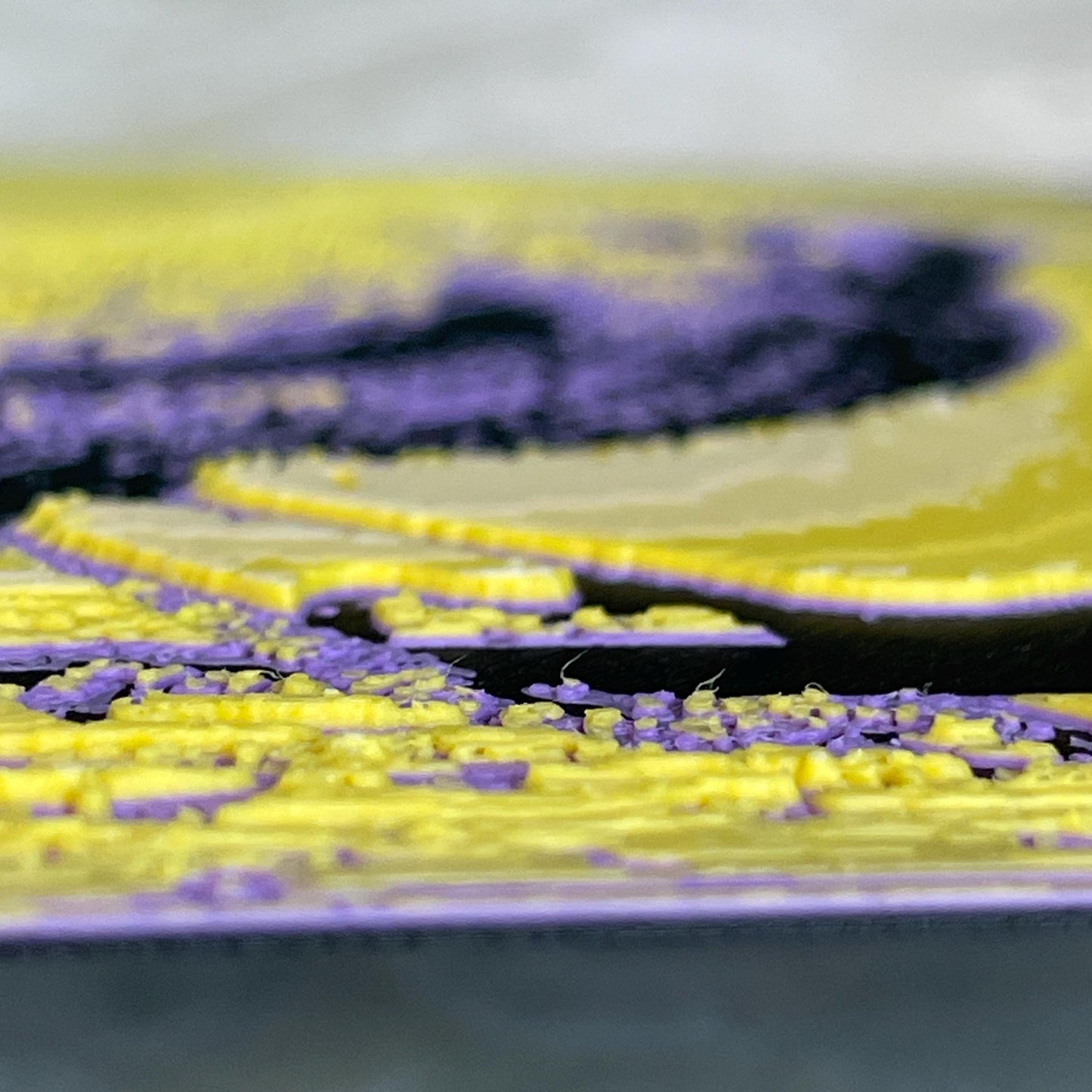 Uniquely Colored Bird Wall Art,  Art, Bird Lover, Playful Bird, Textured Art, Hueforge Art