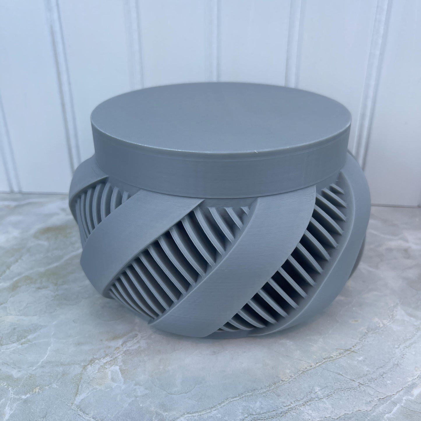 Indoor Flower Pot, The Brimo Planter with Drainage Holes, Saucer and Stand,  Planter, Modern Home Decor, Ecofriendly