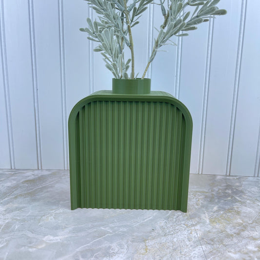 Unique Minimalist Vase, The Javo Vase,  Flower Vase, Dried Flowers, Multiple Colors