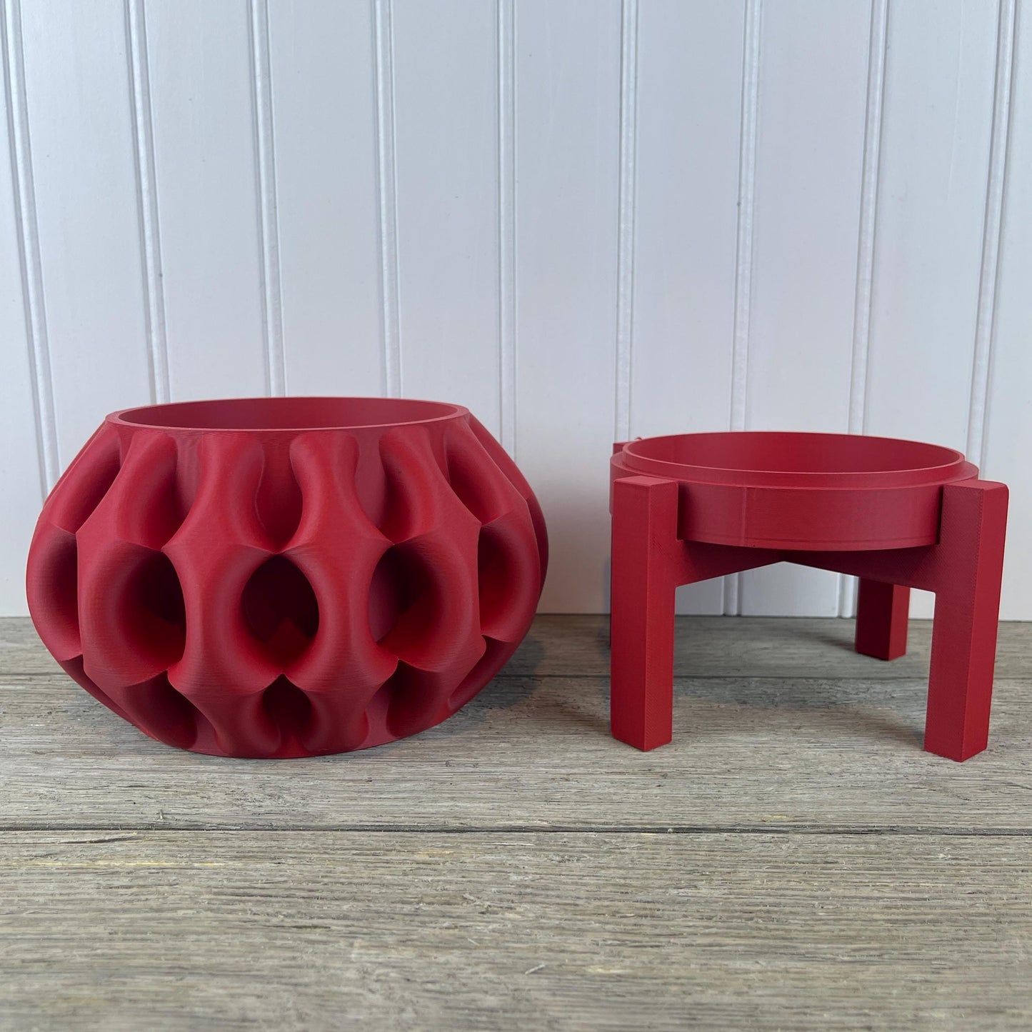 Modern Indoor Flower Pot, Xiomu Planter Pot, Flower Pot, Houseplants, Indoor Planter w/ Drainage Tray, , Ecofriendly