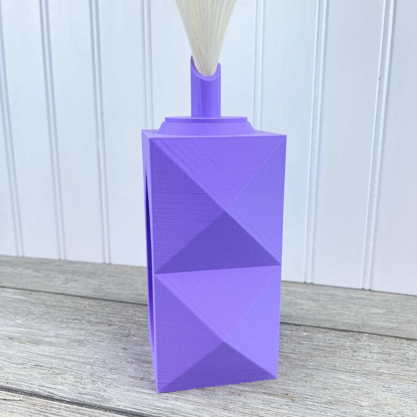 Unique Modern  Bud Vase, The Lati Vase, Flower Vase, Dried Flowers, Bookshelf Table Decor, Plant Lovers, Multiple Colors