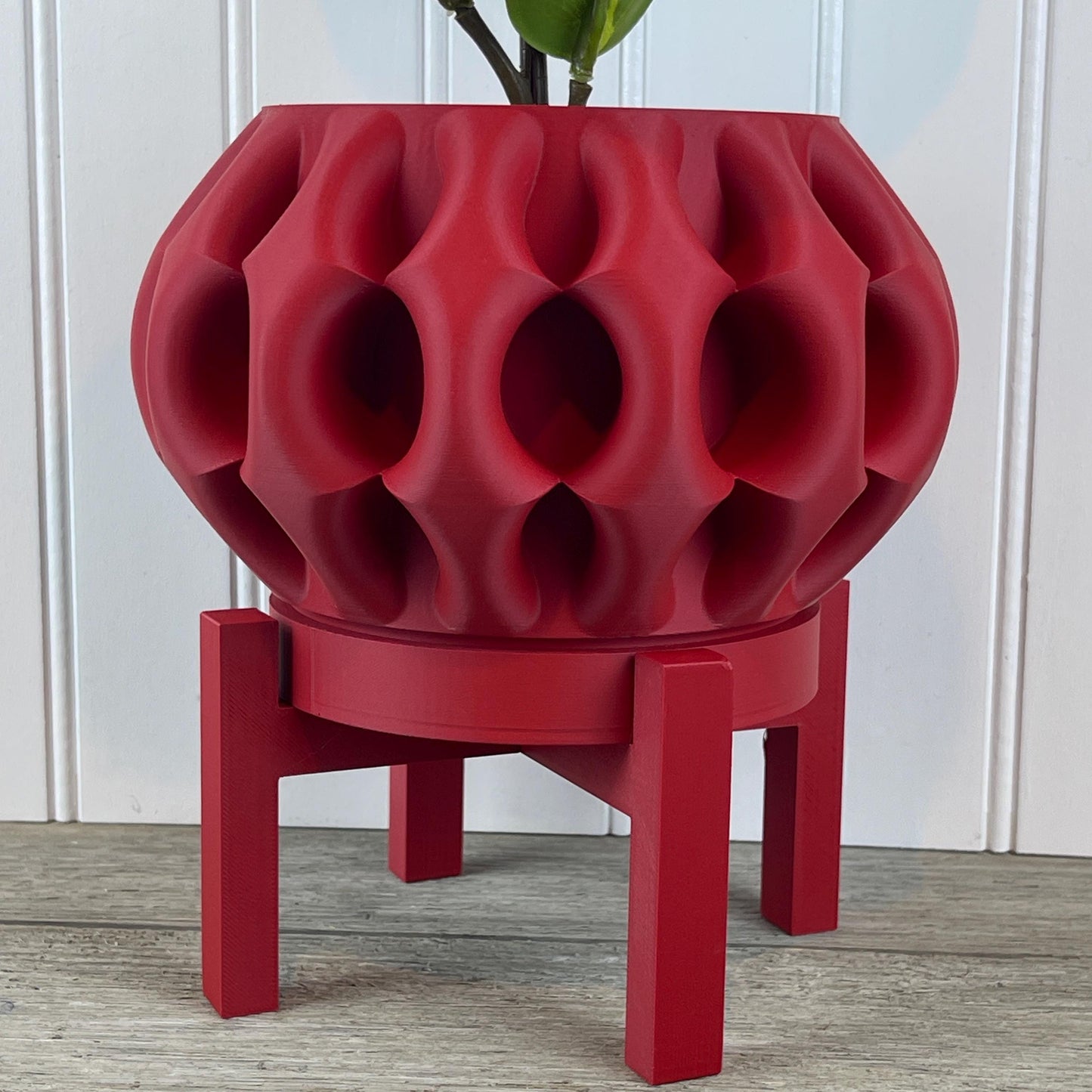 Modern Indoor Flower Pot, Xiomu Planter Pot, Flower Pot, Houseplants, Indoor Planter w/ Drainage Tray, , Ecofriendly