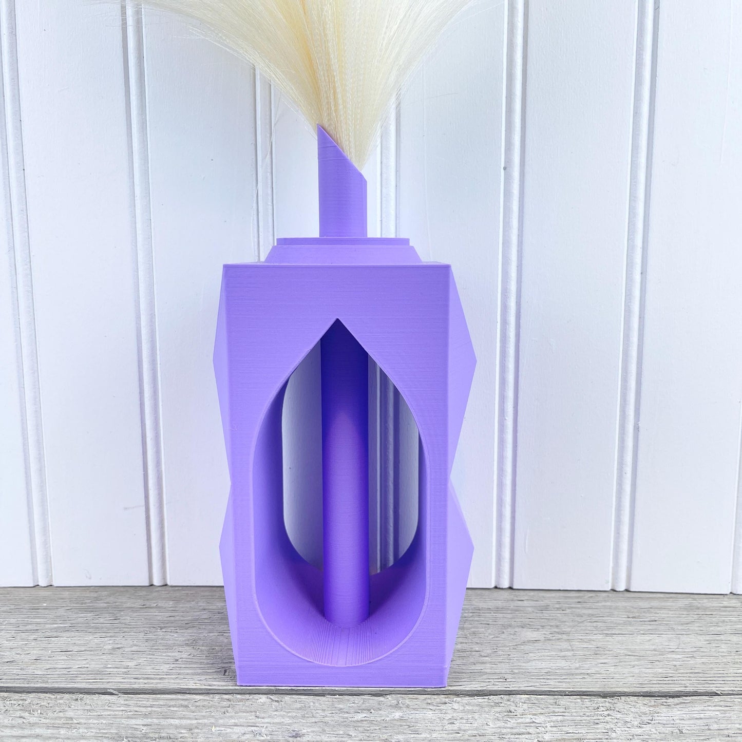 Unique Modern  Bud Vase, The Lati Vase, Flower Vase, Dried Flowers, Bookshelf Table Decor, Plant Lovers, Multiple Colors