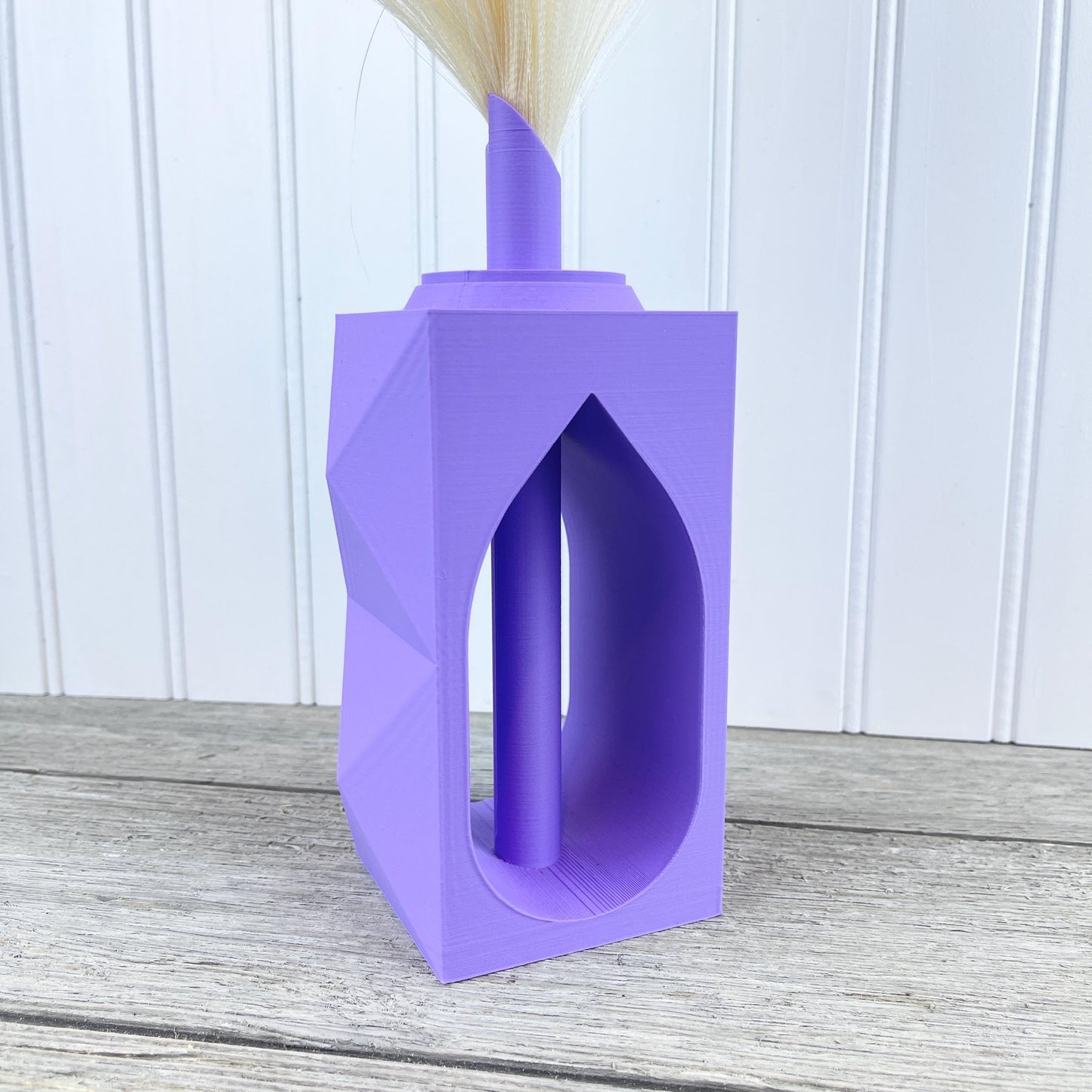 Unique Modern  Bud Vase, The Lati Vase, Flower Vase, Dried Flowers, Bookshelf Table Decor, Plant Lovers, Multiple Colors