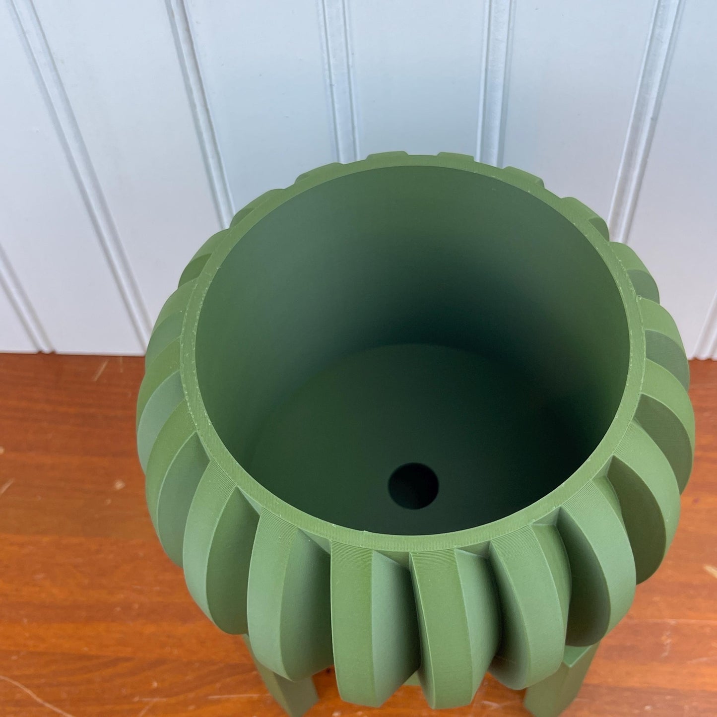 Modern Unique Indoor Flower Pot, Jone Planter Pot, Houseplants, Indoor Planter w/ Drainage Hole and Drip Tray, , Ecofriendly