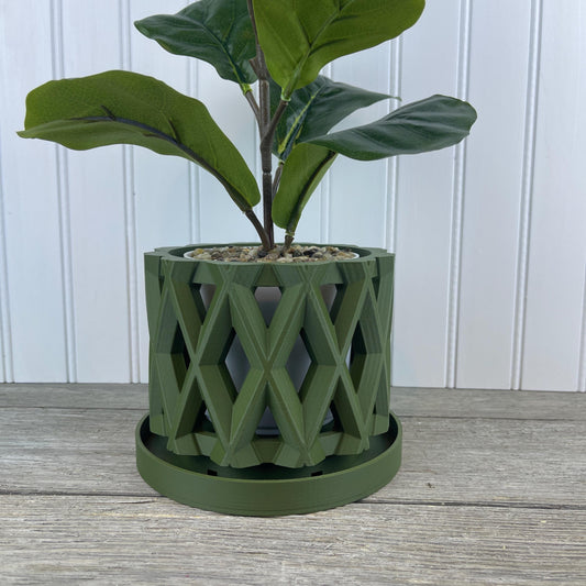 Modern Orchid Plant Pot, The Alune Orchid Planter, Succulent Cactus Air Plants, Eco-friendly, Multiple Colors