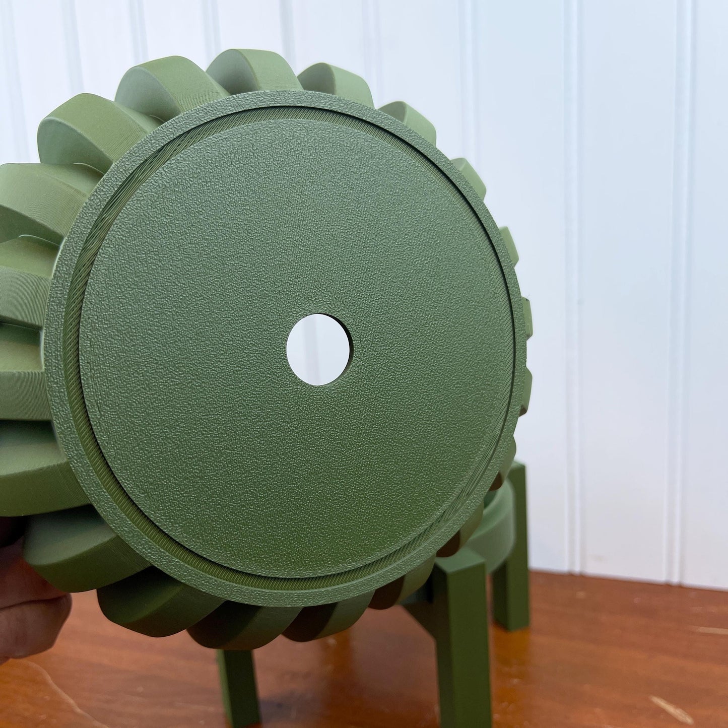 Modern Unique Indoor Flower Pot, Jone Planter Pot, Houseplants, Indoor Planter w/ Drainage Hole and Drip Tray, , Ecofriendly