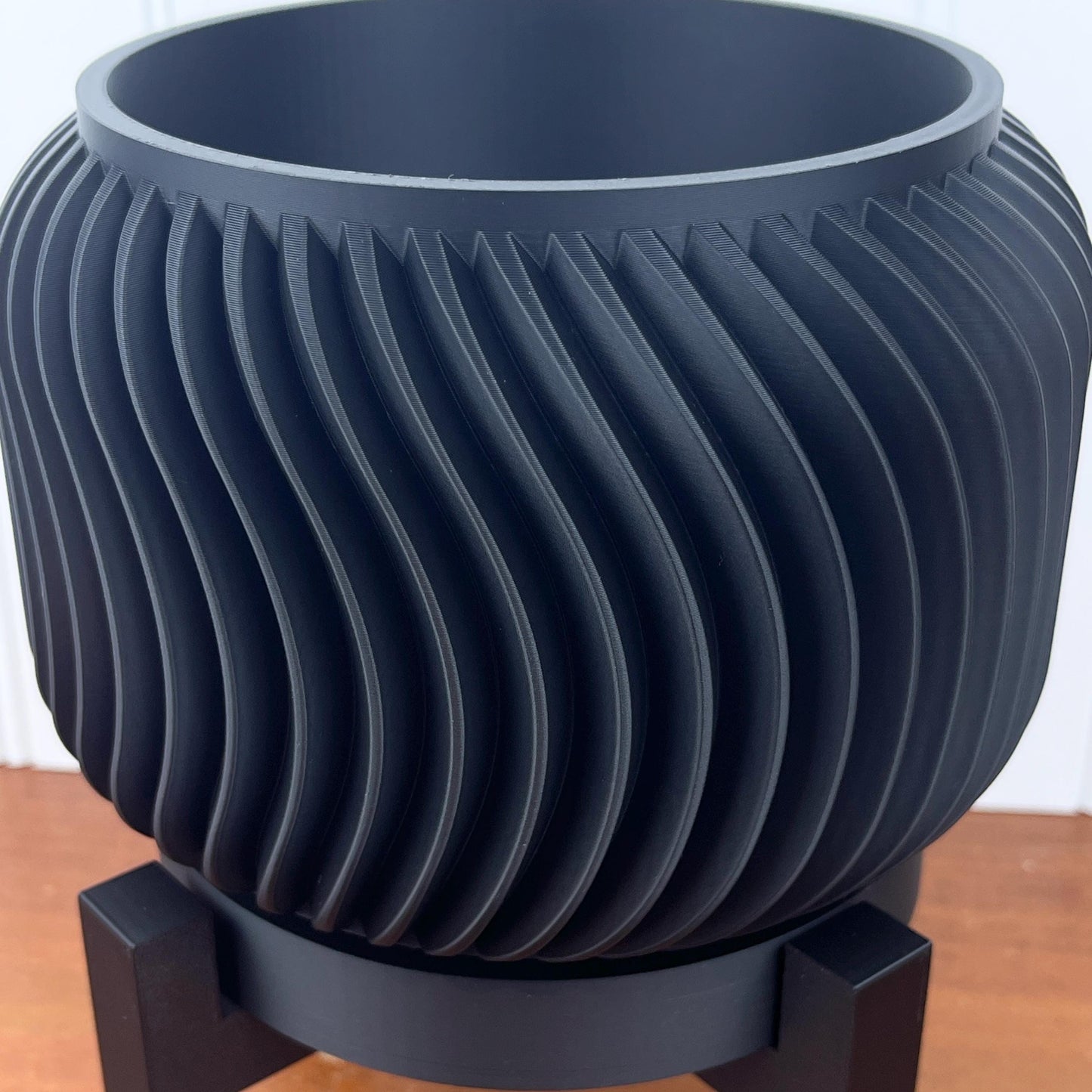 Unique Modern Indoor Flower Pot, Vilex Planter Pot,  Indoor Planter w/ Drainage Hole and Drip Tray, Houseplants, Ecofriendly