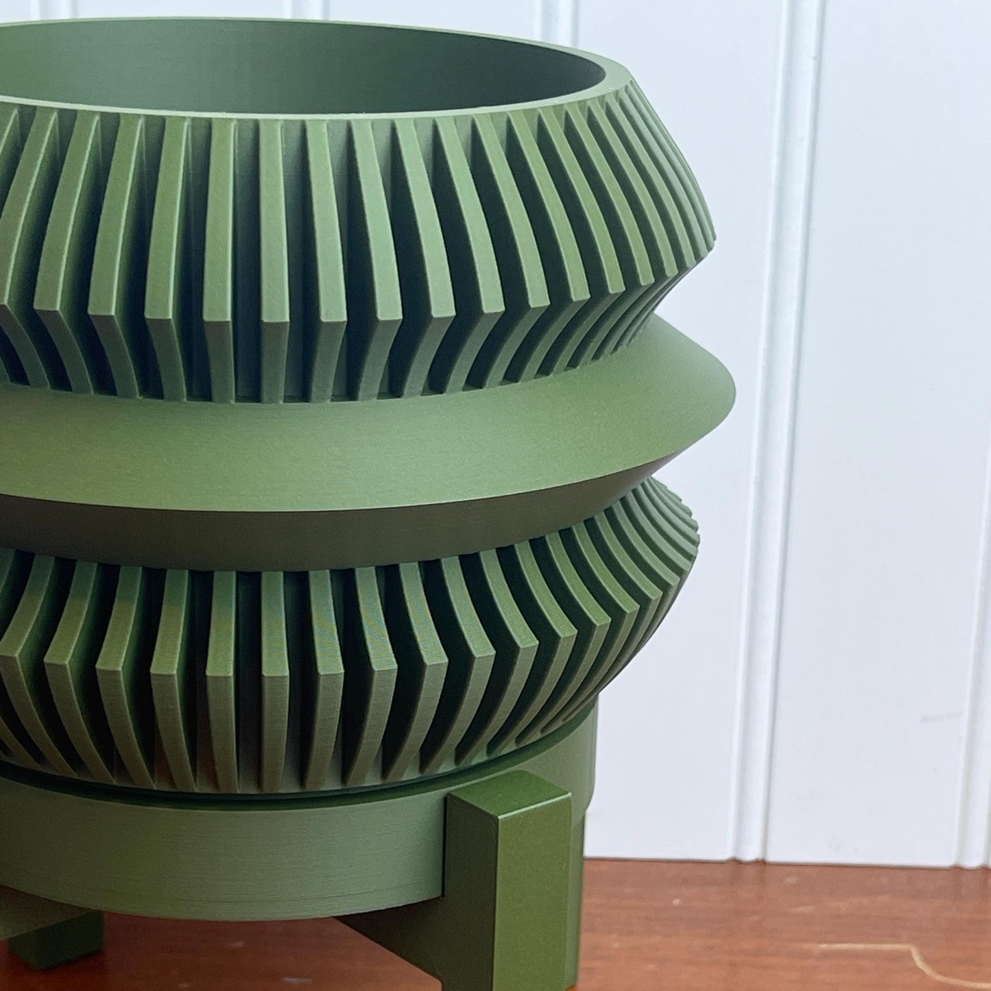 Modern Indoor Flower Pot, Uldol Planter Pot,  Indoor Planter w/ Drainage Hole and Drip Tray, Houseplants, Ecofriendly