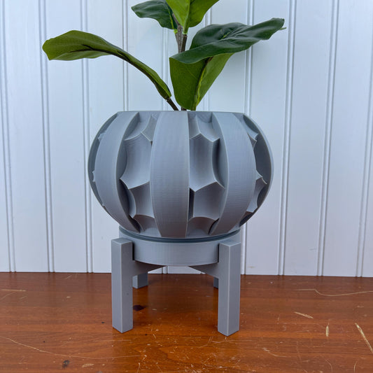 Erma Planter Pot, Indoor Flower Pot, Tabletop Plant Pot