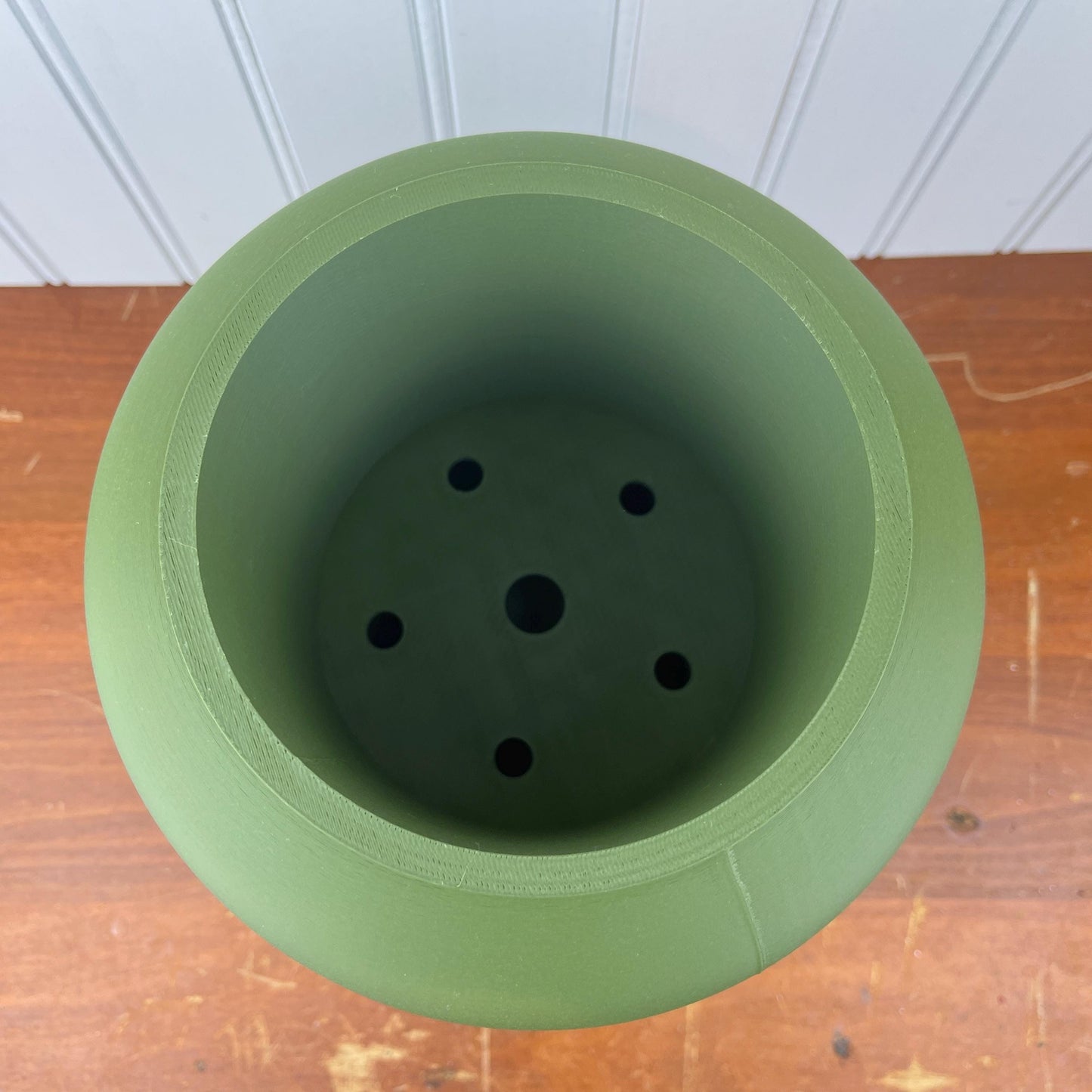 Modern Indoor Flower Pot, Rono Simple Planter Pot, Houseplants, Indoor Planter w/ Drainage Hole and Drip Tray, Eco-Friendly