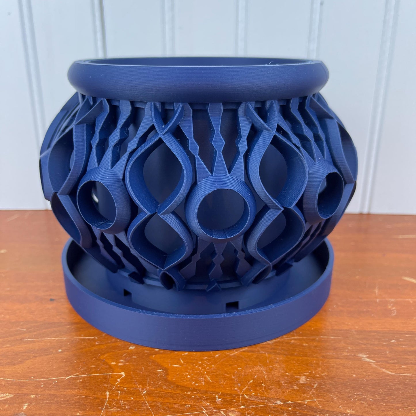 The Lyren Planter Pot & Orchid Pot Hybrid, Indoor Orchid Planter with Flower Pot Insert, Tabletop Planter