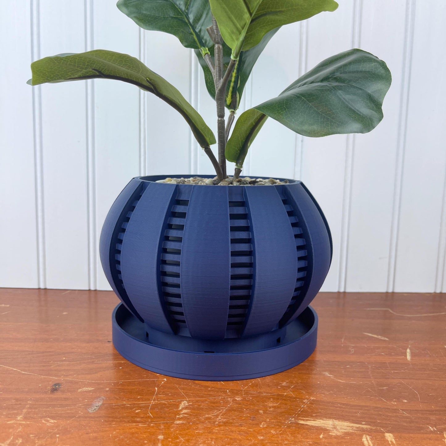 Orchid Planter Pot, The Arik Orchid Planter Pot with Drainage Tray, Modern Unique