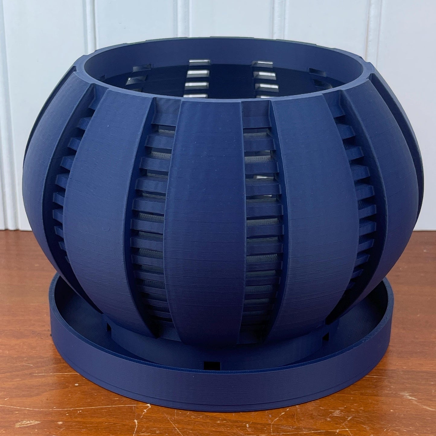 Orchid Planter Pot, The Arik Orchid Planter Pot with Drainage Tray, Modern Unique