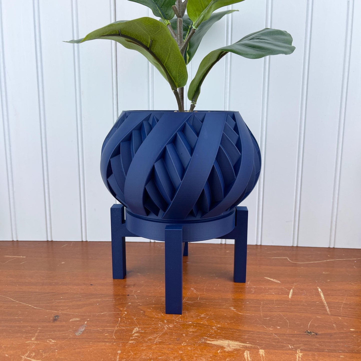Indoor Planter Pot, The Silvio, Indoor Flower Pot, Houseplants, Planter Drip Tray, Ecofriendly