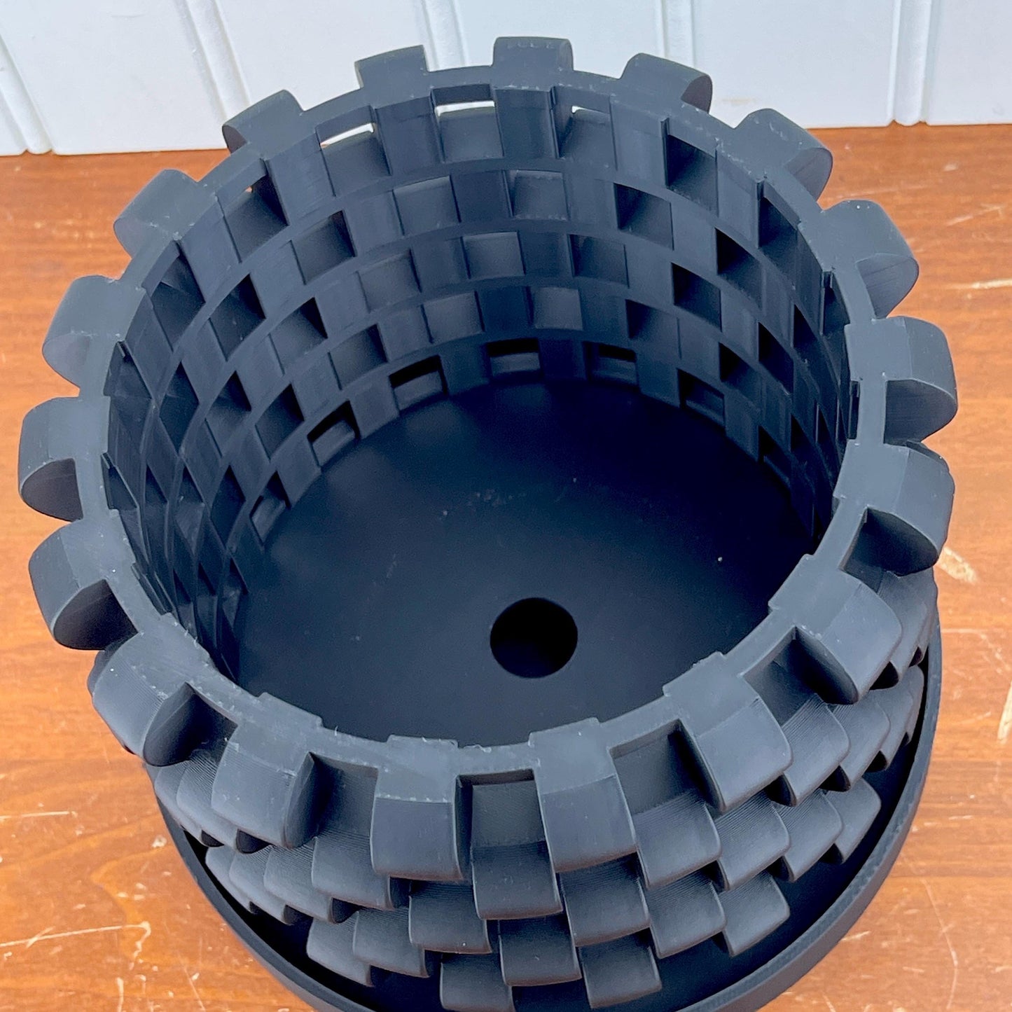 Orchid Planter Pot, The Sinol Orchid Planter Pot with Drainage Tray, Modern Unique