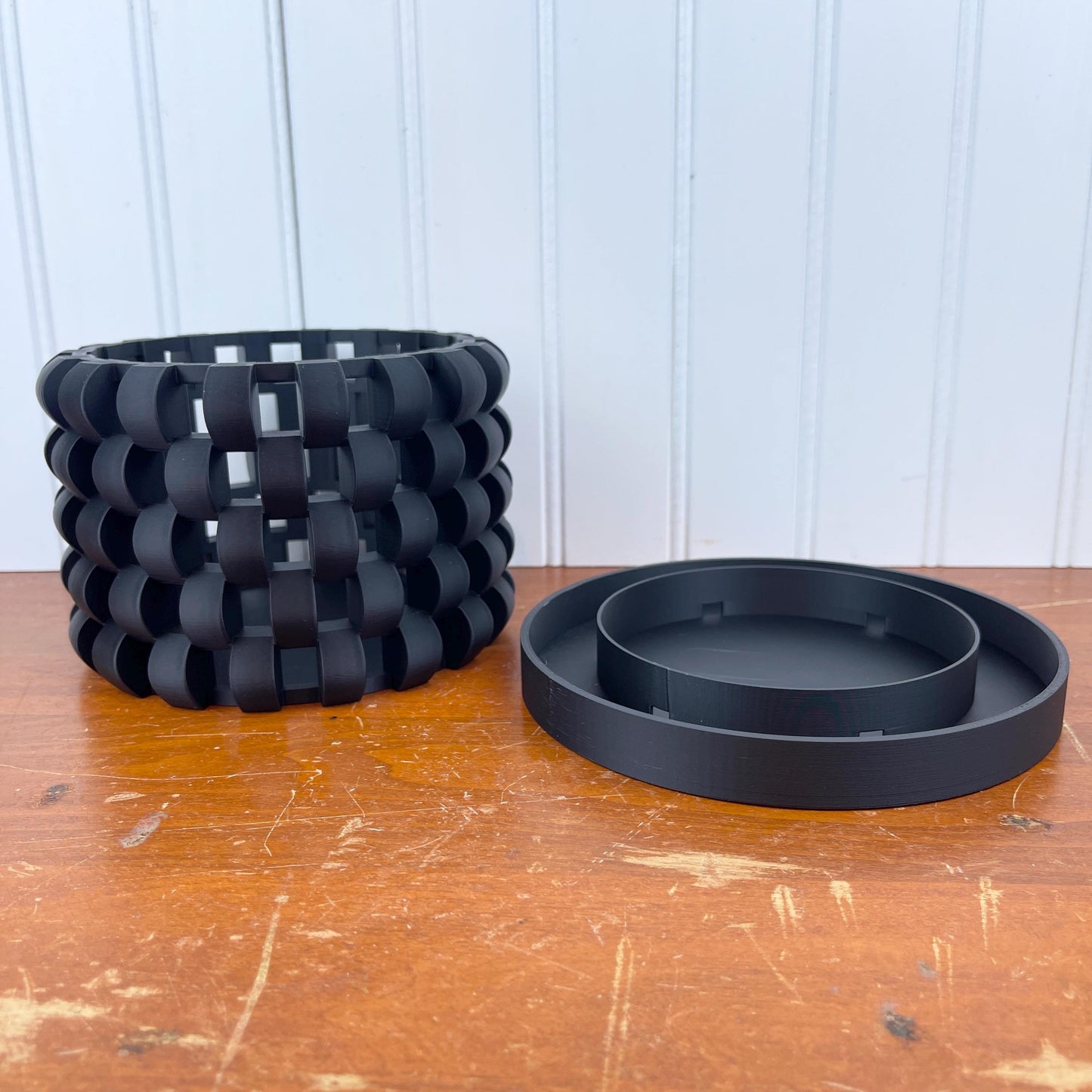 Orchid Planter Pot, The Sinol Orchid Planter Pot with Drainage Tray, Modern Unique