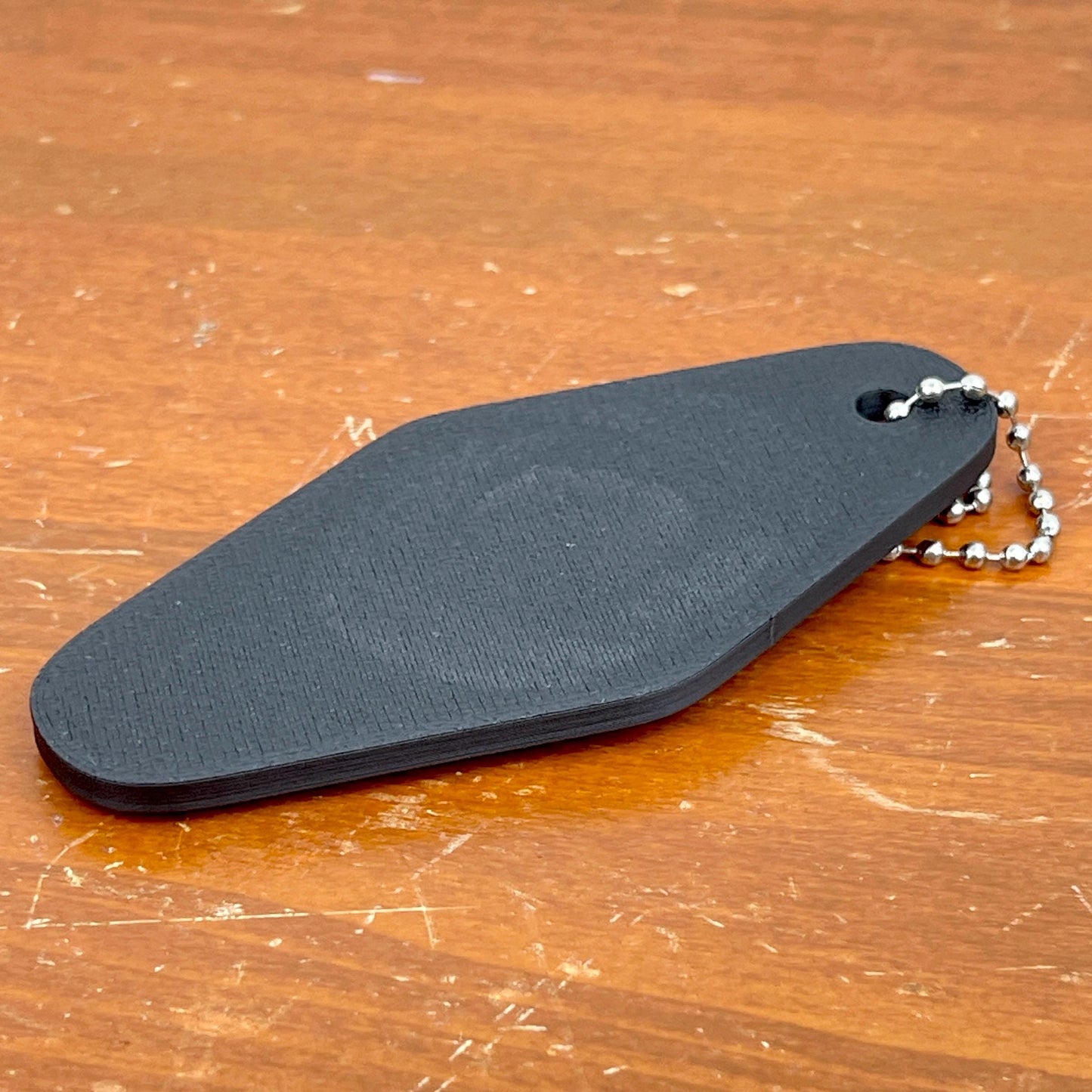 Retro Motel Keychain, Always Tired, Ballchain Keychain