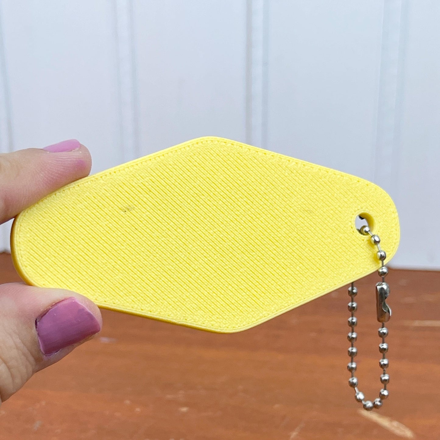 Retro Motel Keychain, It Gets Better, Ballchain Keychain