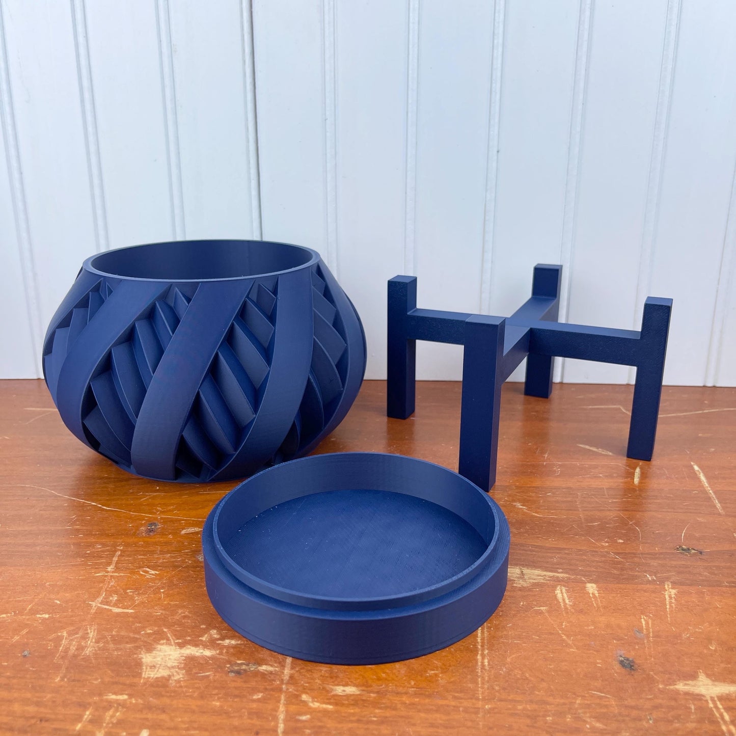 Indoor Planter Pot, The Silvio, Indoor Flower Pot, Houseplants, Planter Drip Tray, Ecofriendly