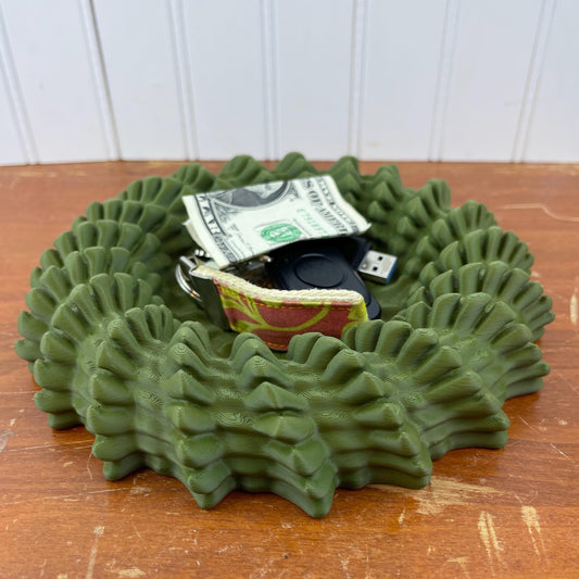 Small Bowl Catch All Tray, Drop Tray, Organic Design, Eco-Friendly, Multiple Colors