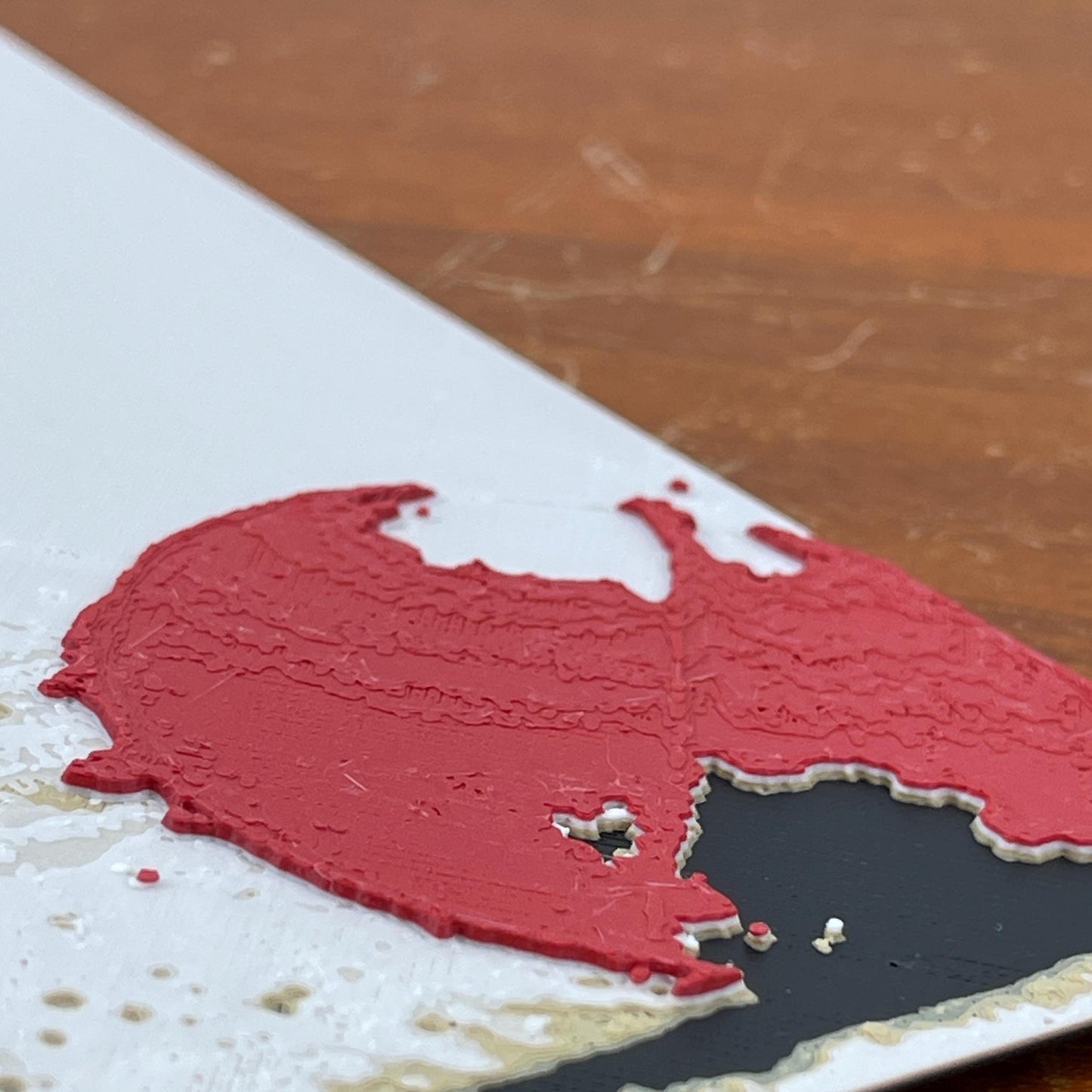 Schnauzer with Red Ball Wall Art,  Art, Dog Wall Art, Hueforge