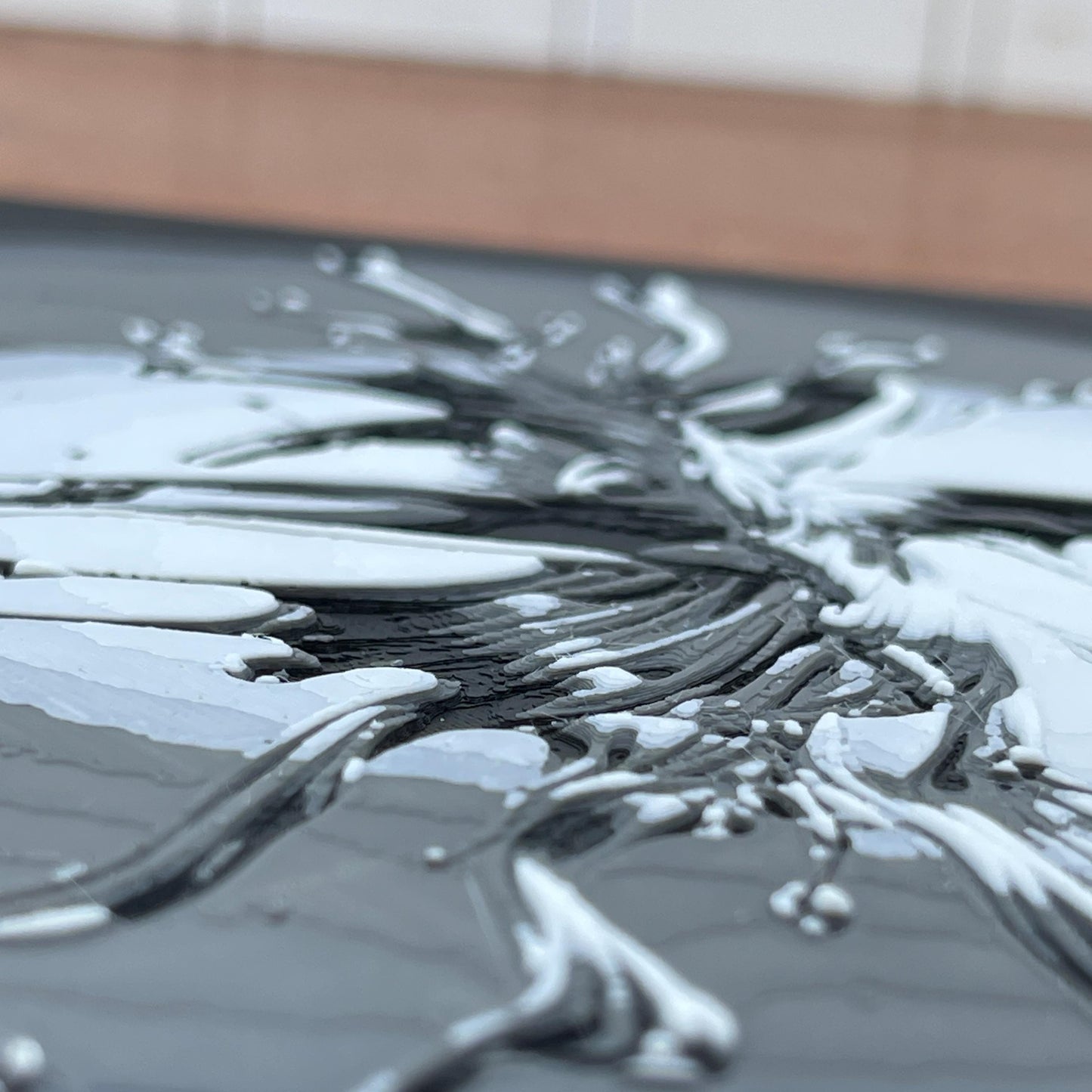 Prima Ballerina Wall Art,  Art, Ballerina Art, Water Splash, Hueforge