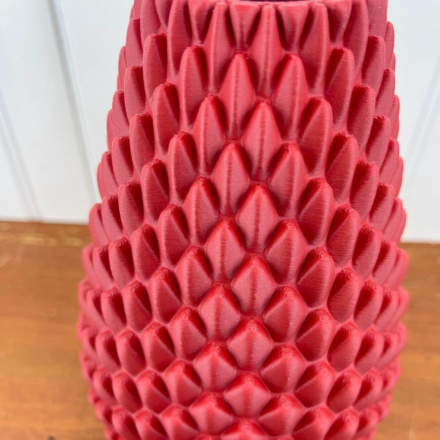 Modern  Vase, Dragonscale Flower Vase, Multiple Colors