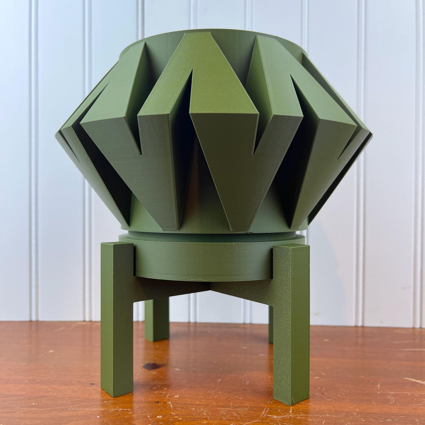 Indoor Planter Pot, The Kovi Planter Pot with Drainage Tray & Stand, Houseplants, Eco-friendly