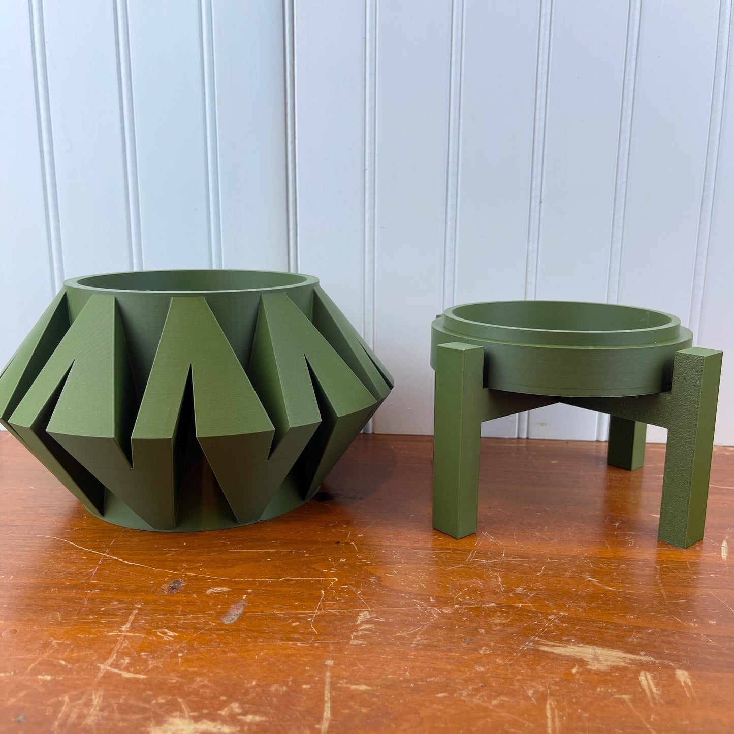 Indoor Planter Pot, The Kovi Planter Pot with Drainage Tray & Stand, Houseplants, Eco-friendly