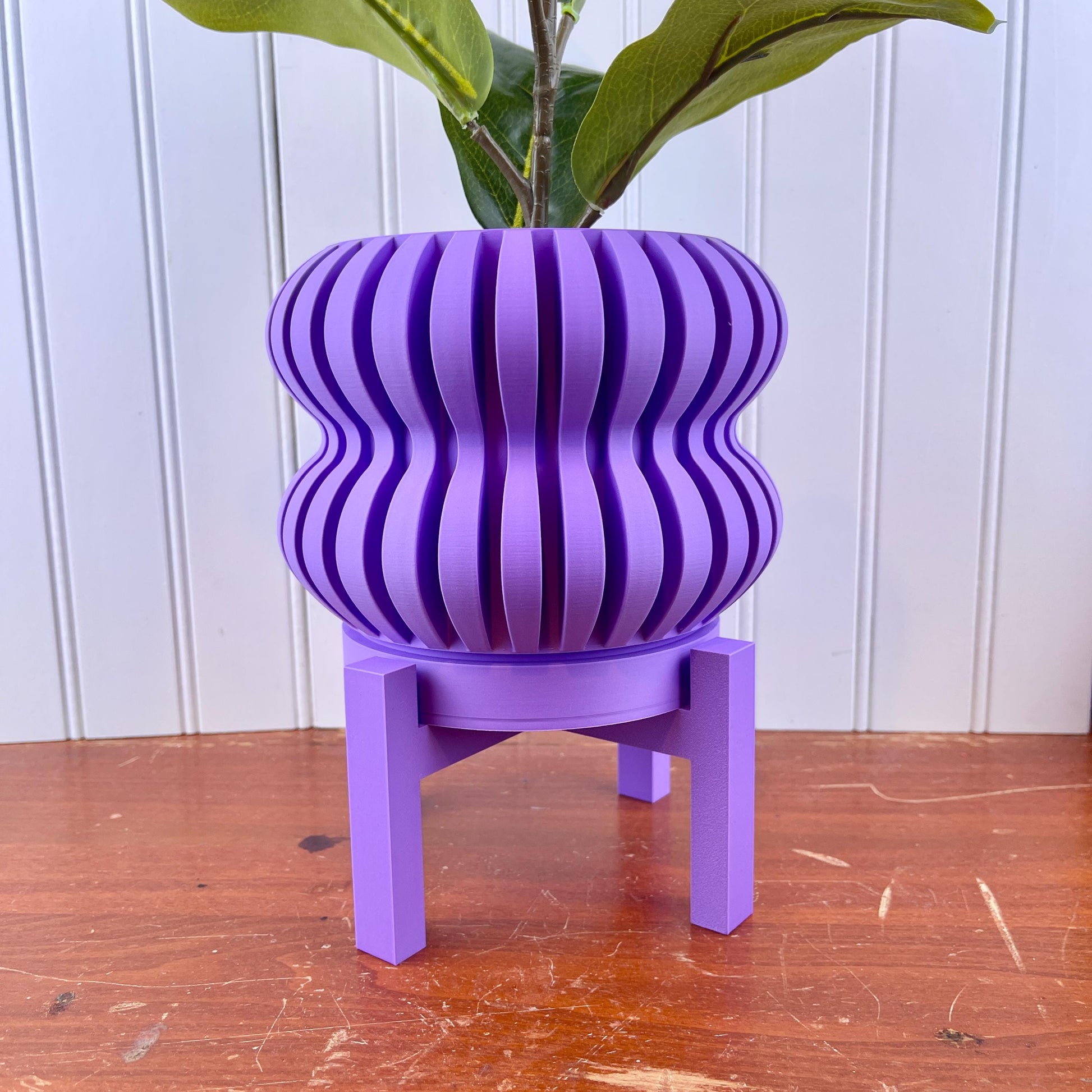 indoor plant stand with drainage Indoor Planter Pot, The Daso Planter Pot with Drainage Tray & Stand, H – Print Haus 3D