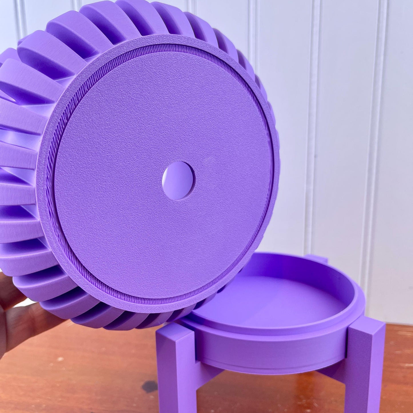 Indoor Planter Pot, The Daso Planter Pot with Drainage Tray & Stand, Houseplants, Eco-friendly