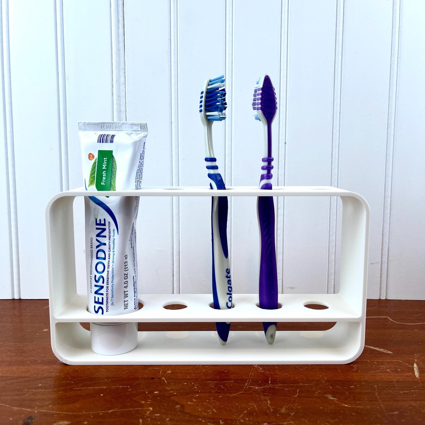 Toothbrush Toothpaste Holder,  Manual Toothbrush Holder, Dual Toothbrush Toothpaste Holder
