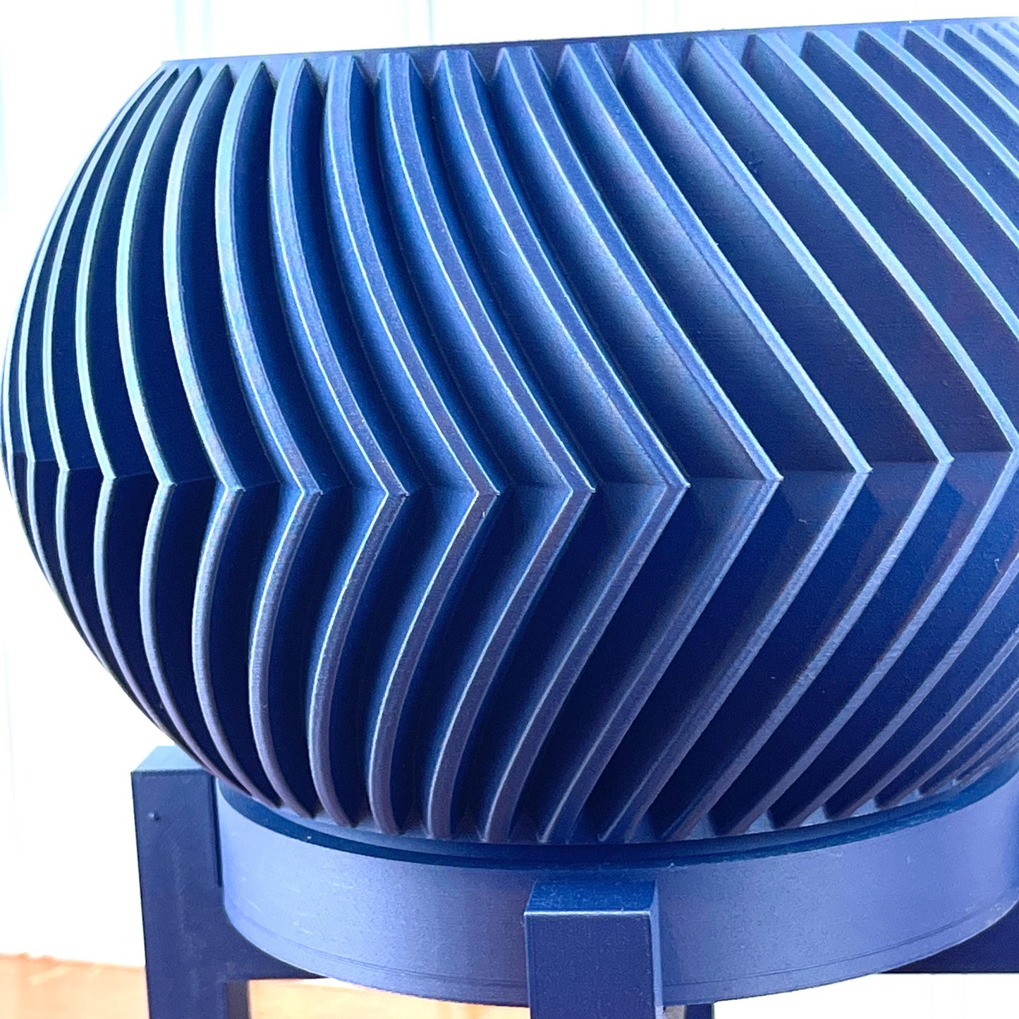 Indoor Flower Pot, Soko Planter Pot w/ Drainage Hole and Drip Tray, Houseplants, Ecofriendly