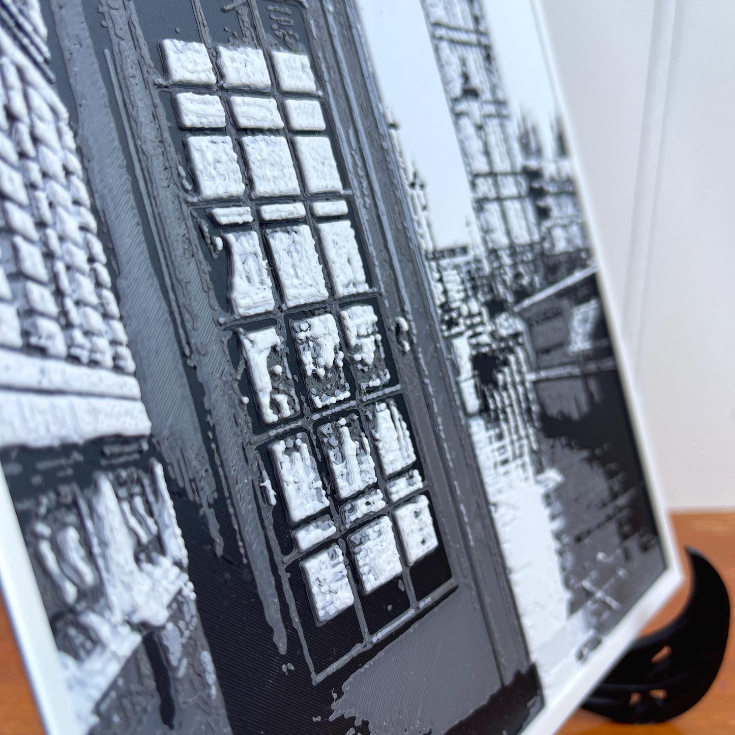London Wall Art,  Wall Art, Telephone Booth, Big Ben, City Scape Art
