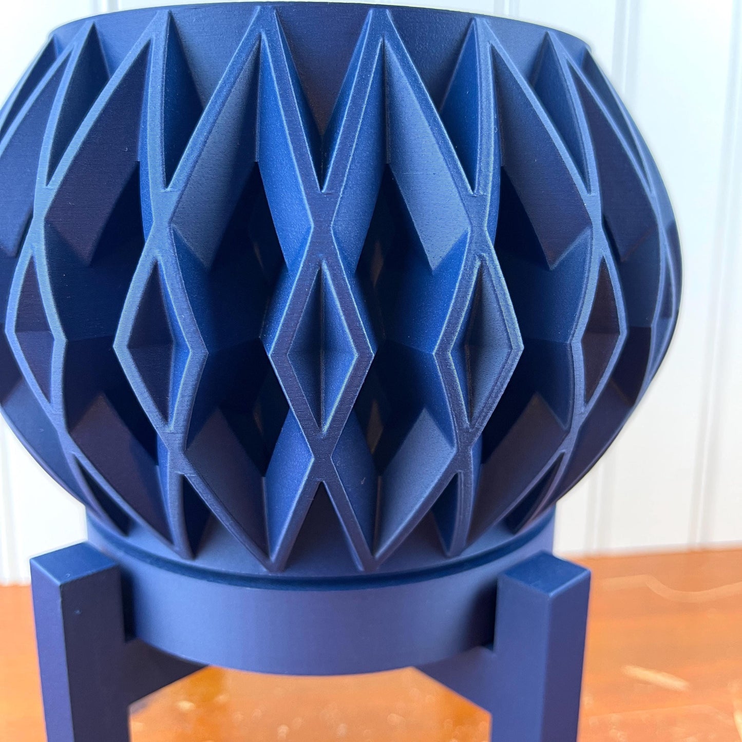 Indoor Flower Pot, Orik Planter Pot w/ Drainage Hole and Drip Tray, Houseplants, Ecofriendly