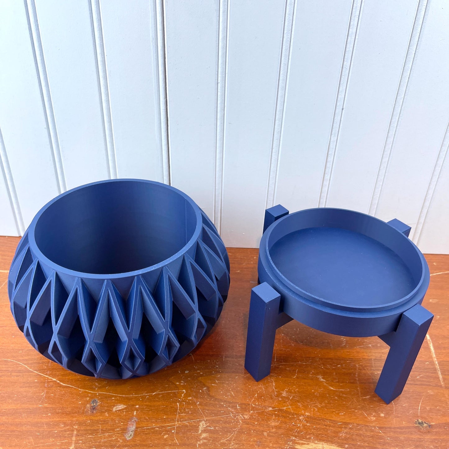 Indoor Flower Pot, Orik Planter Pot w/ Drainage Hole and Drip Tray, Houseplants, Ecofriendly