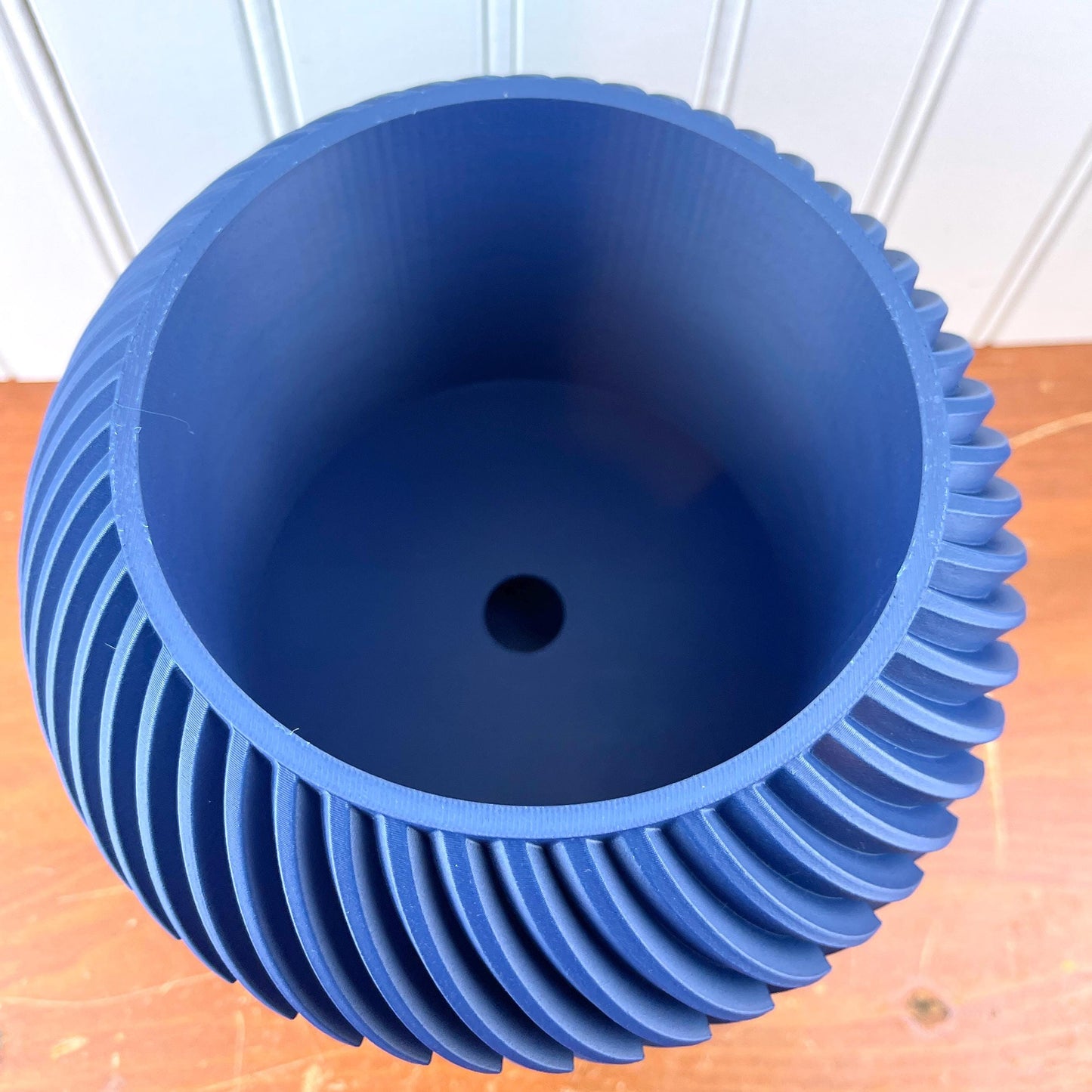 Indoor Flower Pot, Soko Planter Pot w/ Drainage Hole and Drip Tray, Houseplants, Ecofriendly