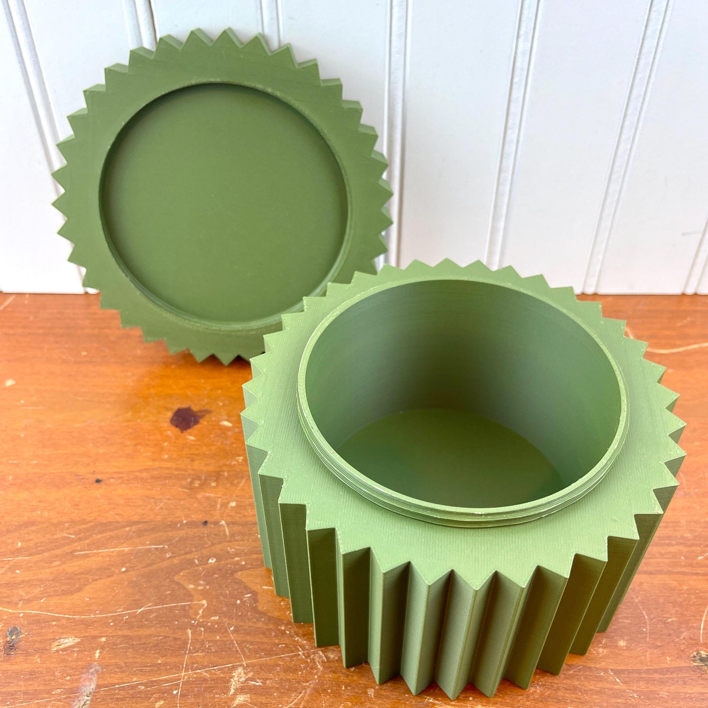 Lidded Storage Container, The Aris Storage Container, Desk Organizer, Office Storage, Modern Design, Screw Top, Eco-friendly