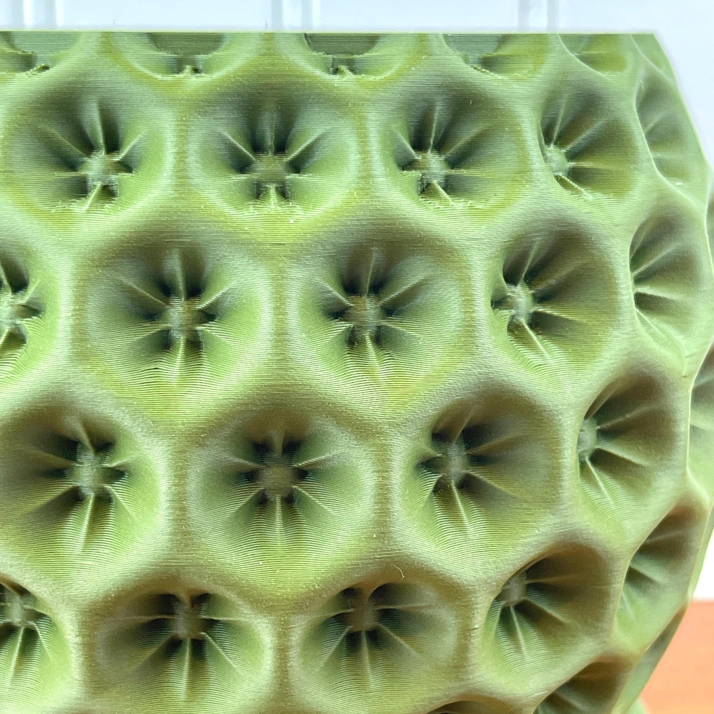 Modern Geometric Planter with Drainage Tray, Starry Planter Pot, Modern Succulent & Houseplant Pot, Honeycomb Design