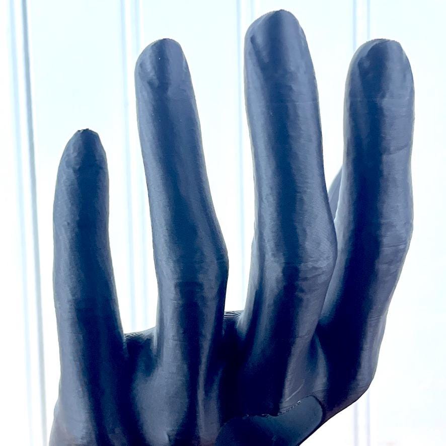 VinoGrace,  Hand Sculpture Wine Bottle Holder, Cantilever Bottle Holder