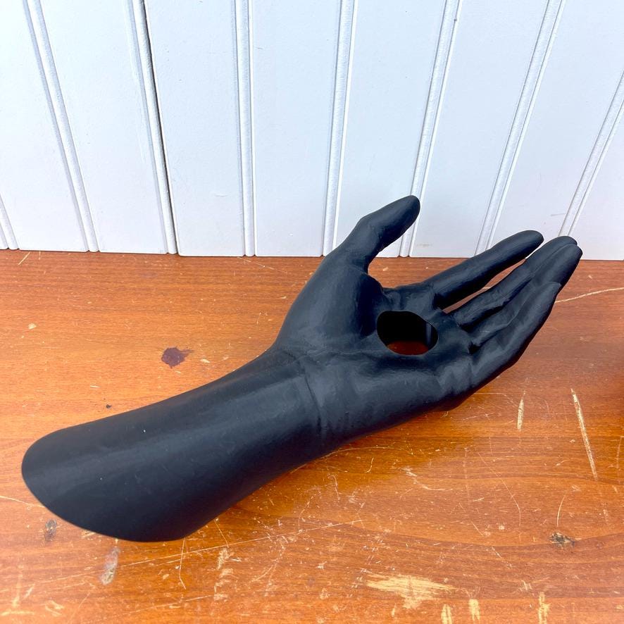 VinoGrace,  Hand Sculpture Wine Bottle Holder, Cantilever Bottle Holder