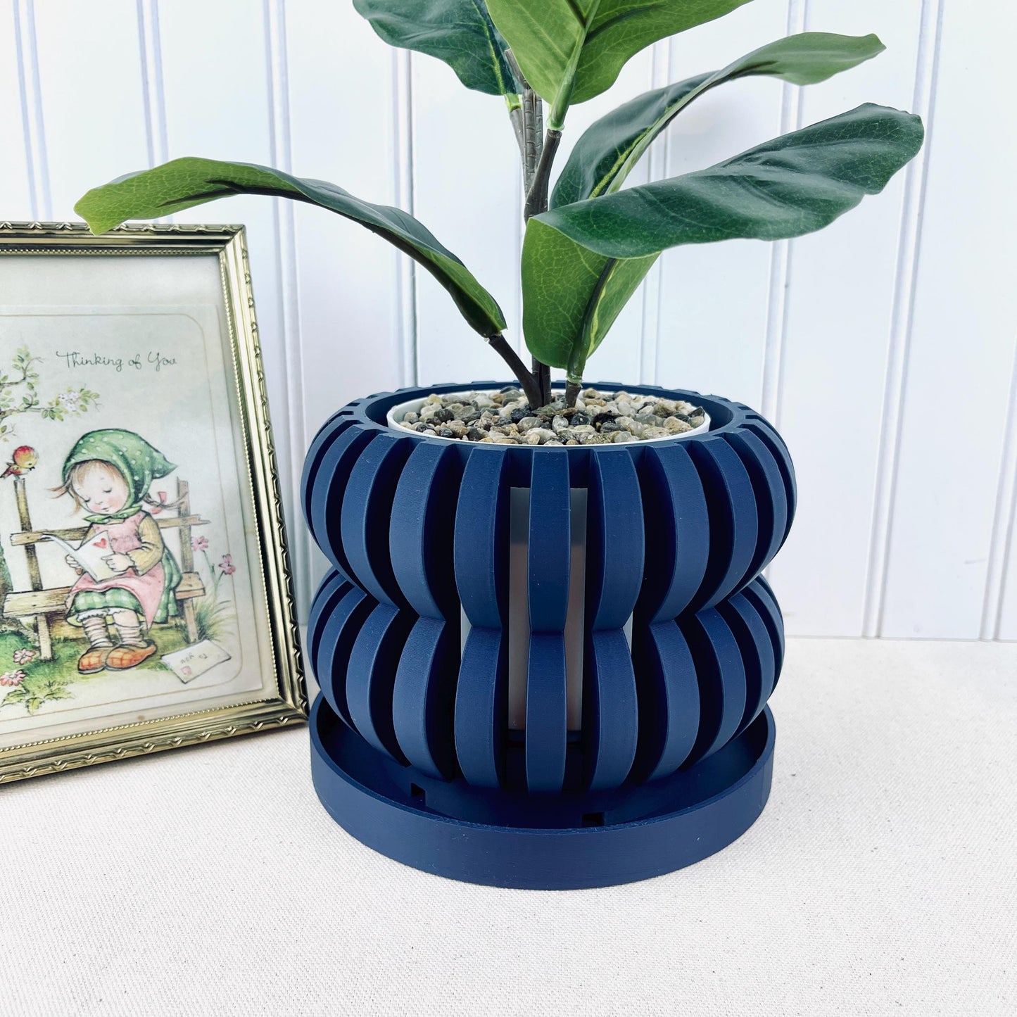 Oli Orchid Planter Pot, Modern Indoor Orchid Planter Pot, Tabletop Planter